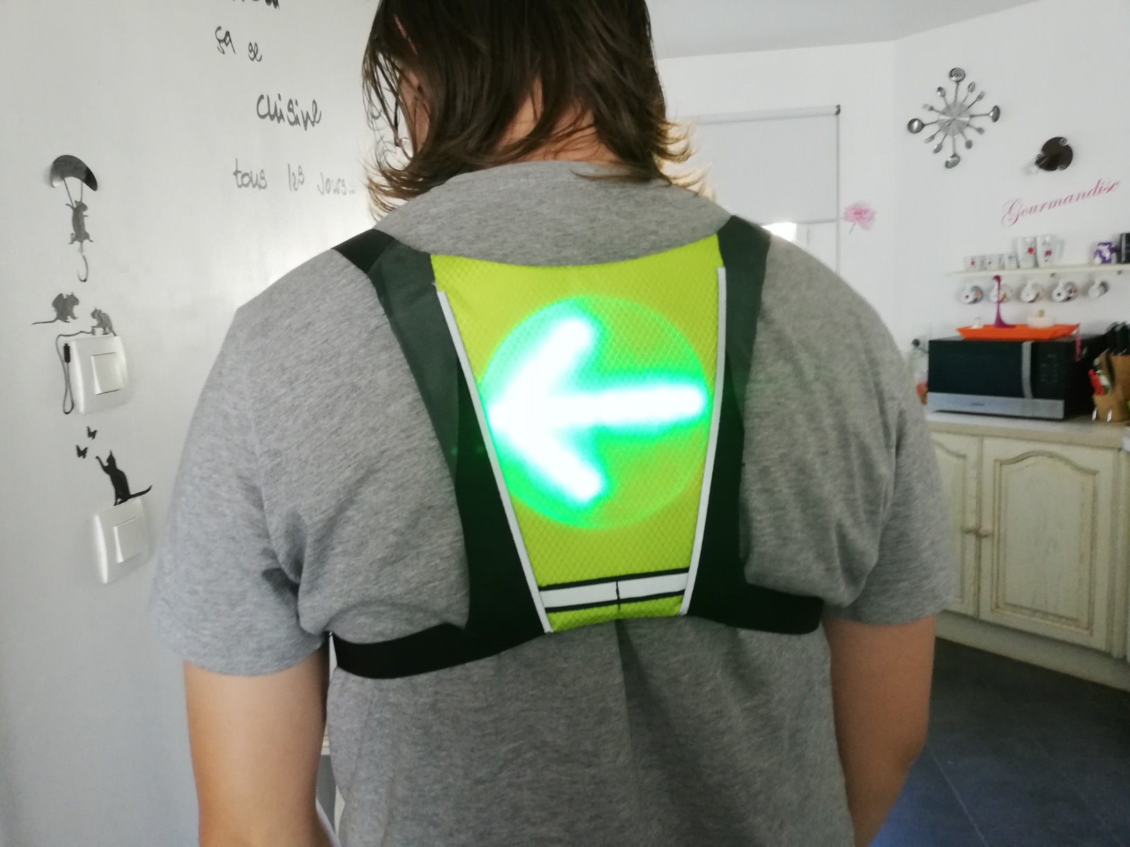 Led Cycling Vest photo review