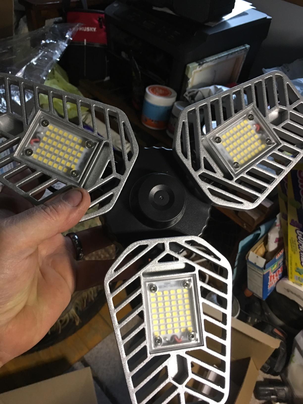 Led Deformable Garage Lamp photo review