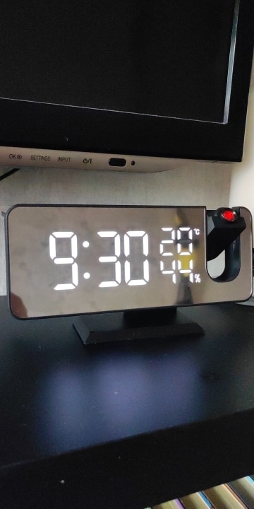 Led Digital Projection Alarm Clock photo review