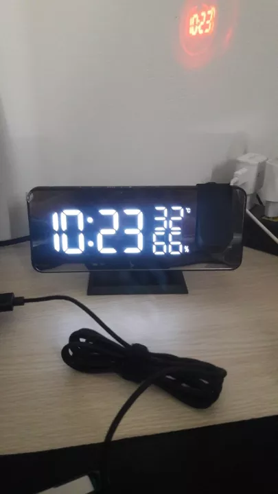 Led Digital Projection Alarm Clock photo review