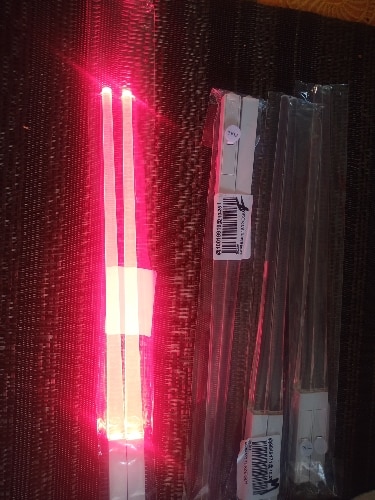 Led Lightsaber Chopsticks With Durable Portable Bpa And Food Safe Tableware photo review