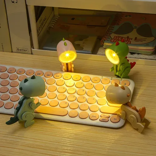 Cute Cartoon Animal Foldable LED Night Light For Kids Room Bedroom Living Room