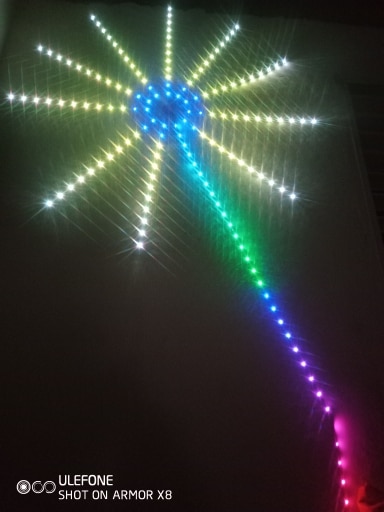 Led Sound Control Starburst Lights photo review