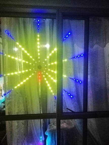 Led Sound Control Starburst Lights photo review