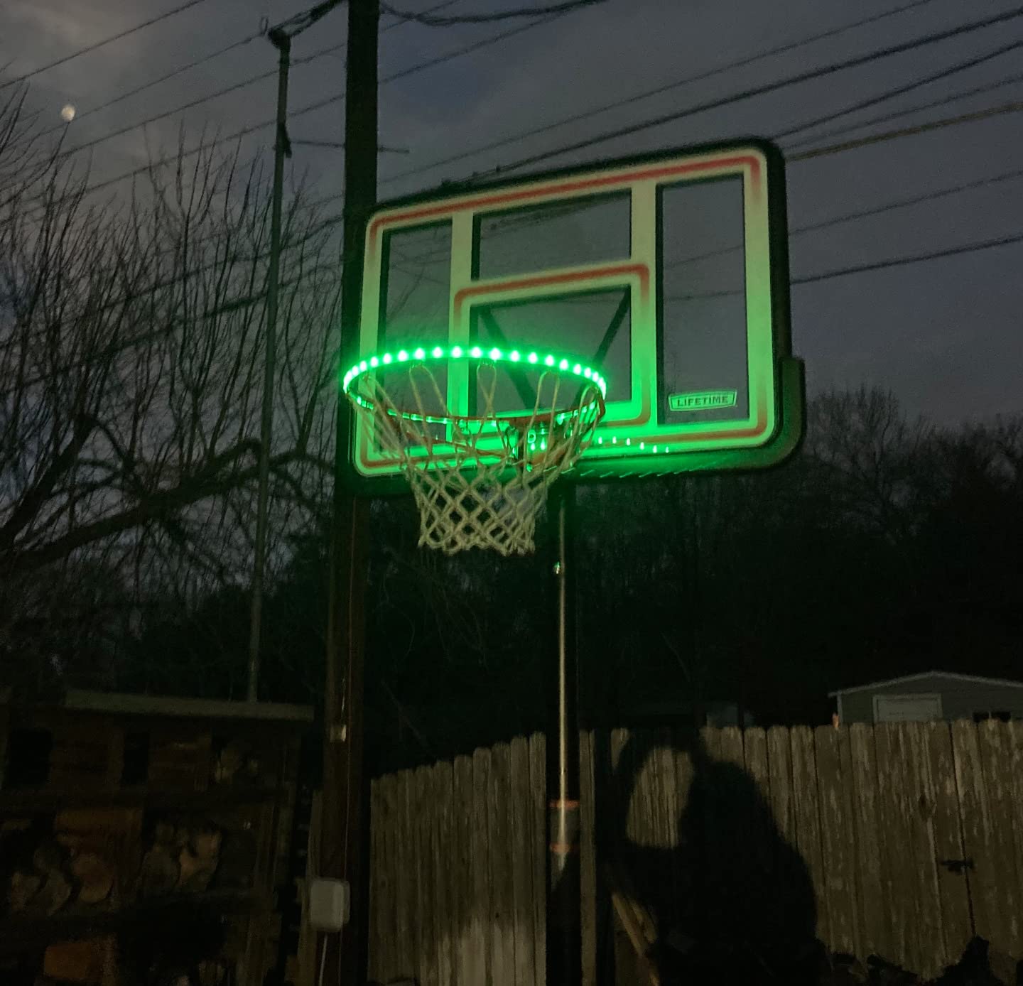 Led Strip Basketball Hoop photo review