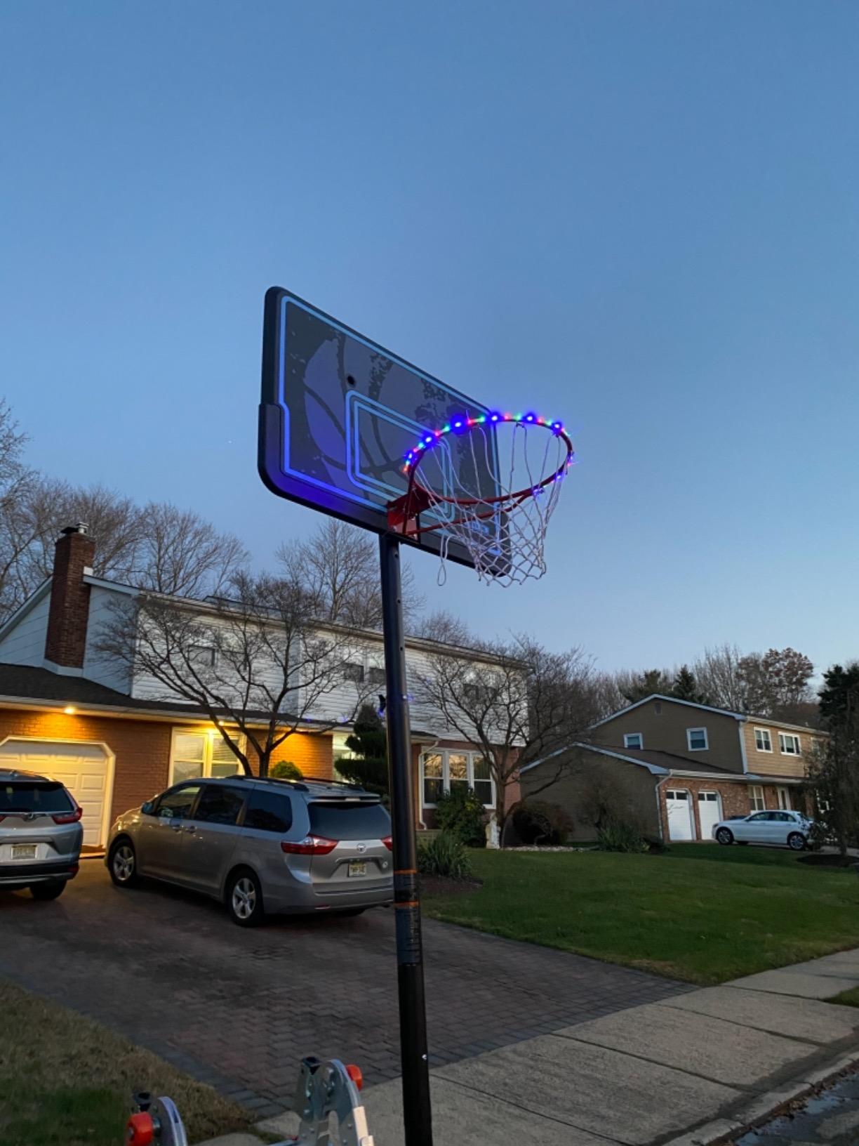 Led Strip Basketball Hoop photo review
