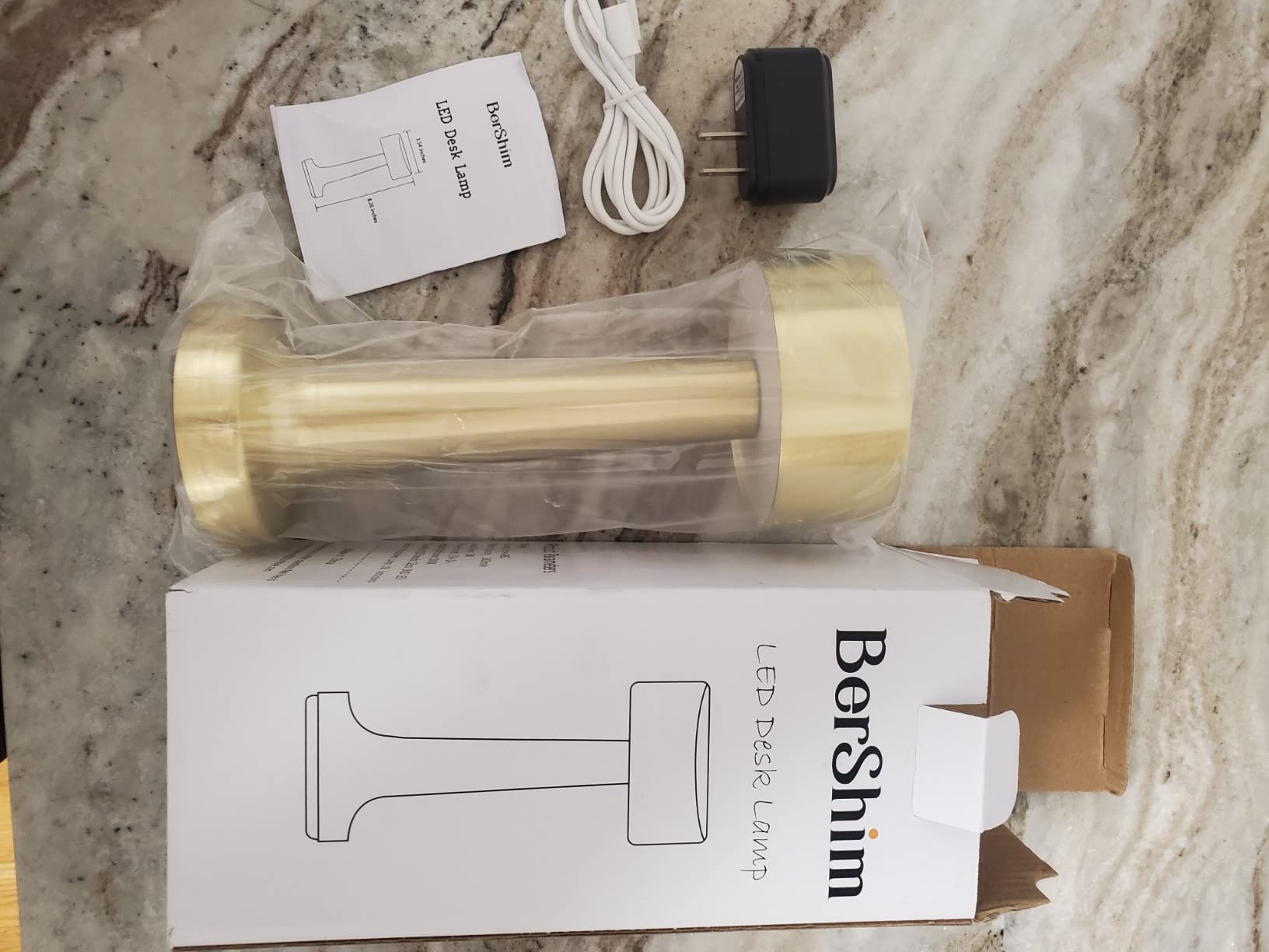 Convenient Rechargeable Compact Table Lamp photo review