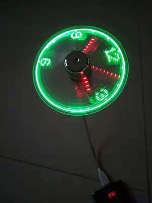 Led Usb Clock Fan photo review