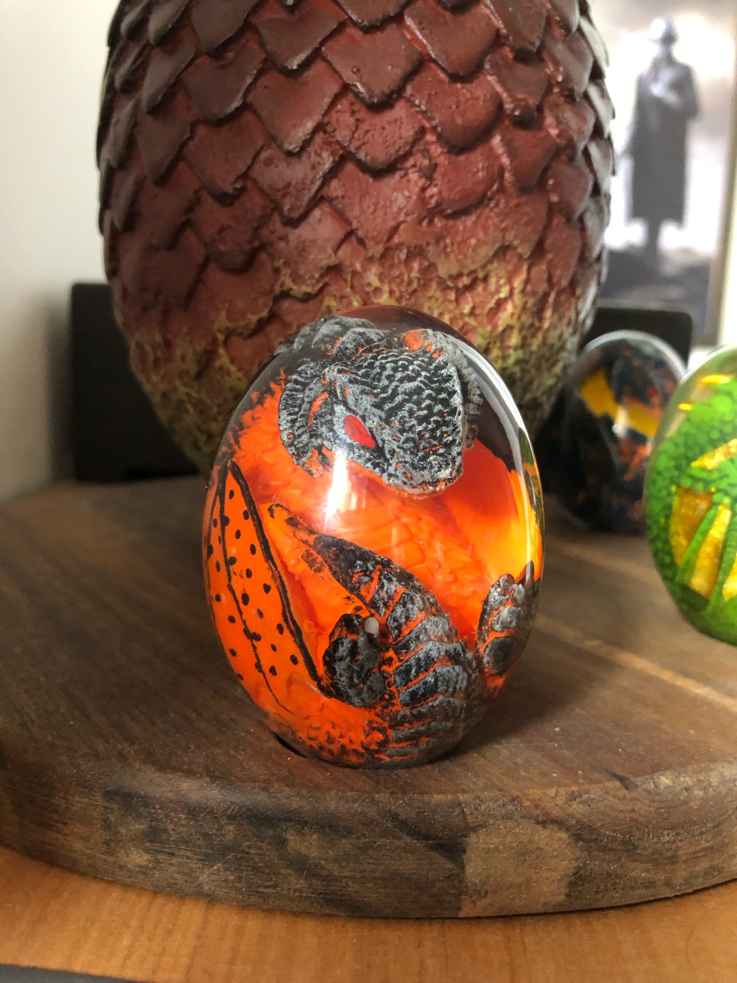 Lifelike Lava Dragon Egg photo review