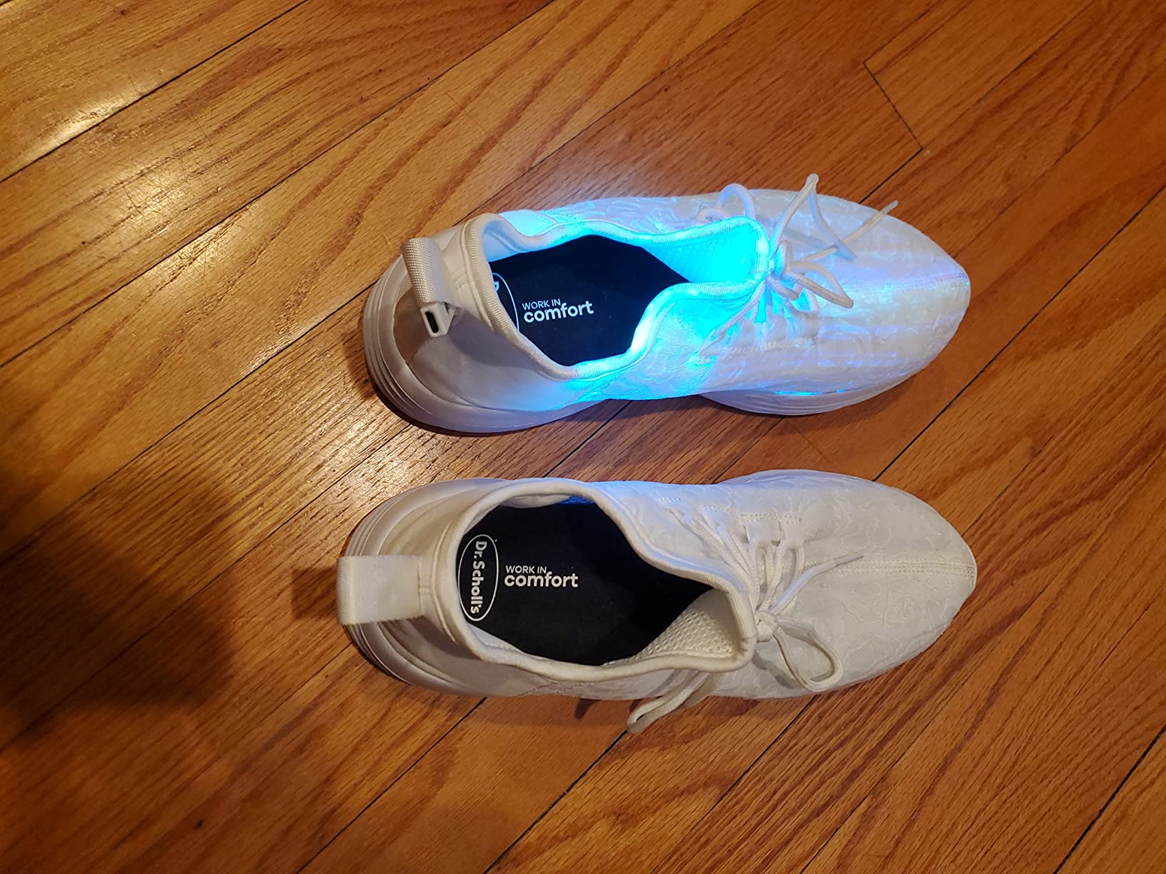 Light Up Optical Fiber Sneakers photo review