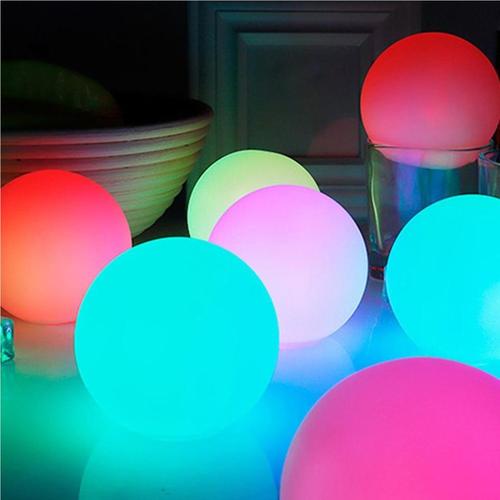 Solar Powered LED Garden Lights, Outdoor Christmas Decoration, Rechargeable RGB Floating Pool Light