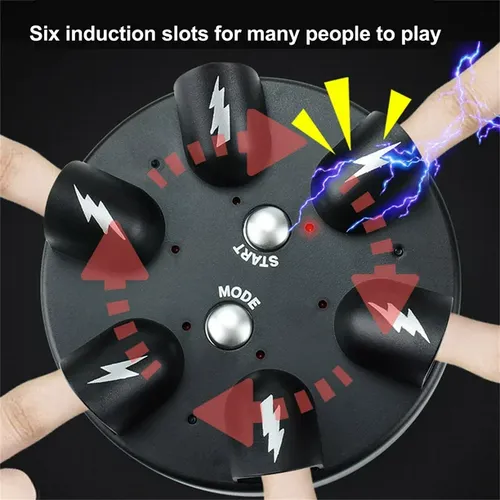 Electric Shock Finger Lie Detector Game For Kids