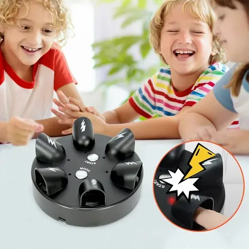 Electric Shock Finger Lie Detector Game For Kids