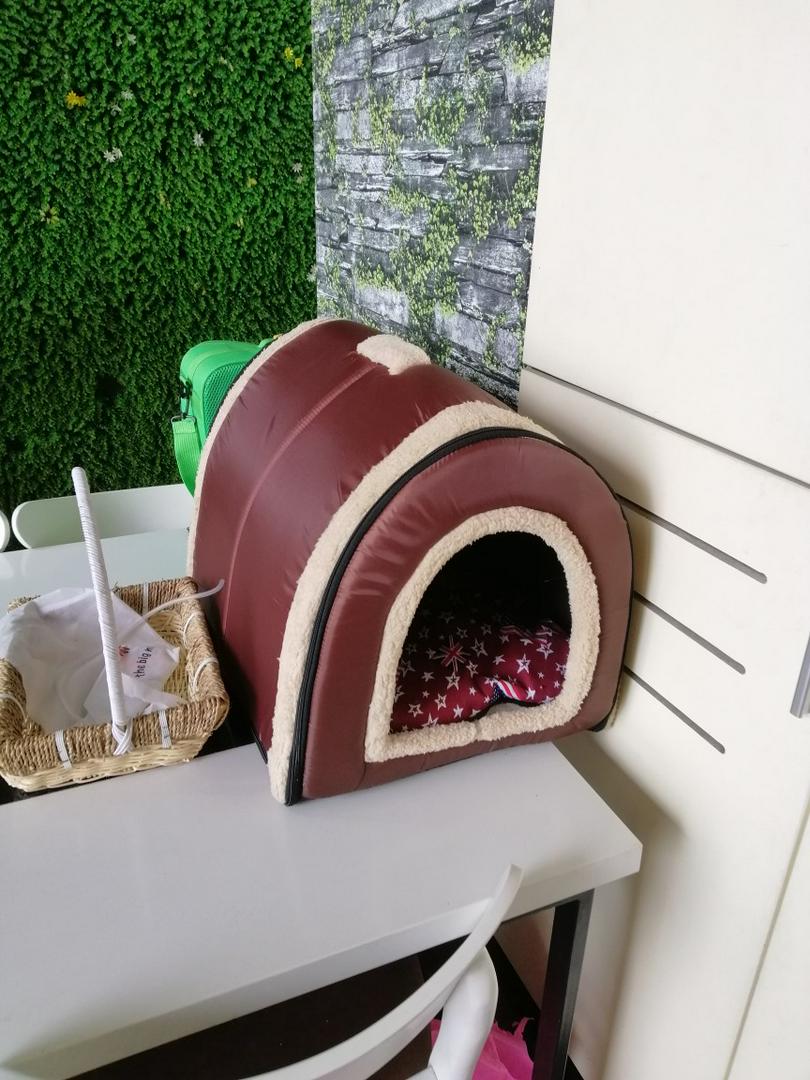 Luxury Dog House Cozy Dog Bed Pet House photo review