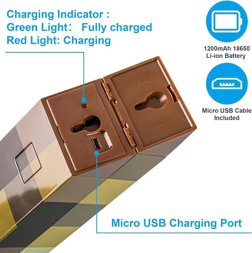 Rechargeable LED Night Light For Kids Room Decor, USB Powered Table Lamp, Ideal Gift For Christmas And Party