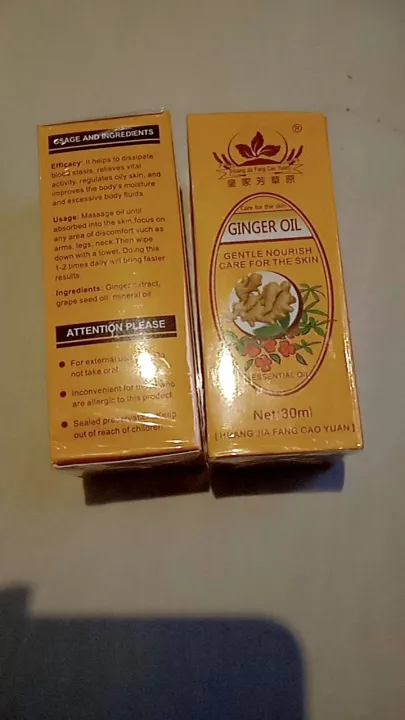 Lymphatic Drainage Ginger Oil photo review