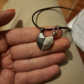 Magnetic Distance Heart Necklace photo review