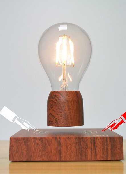 Magnetic Levitation Bulb Light