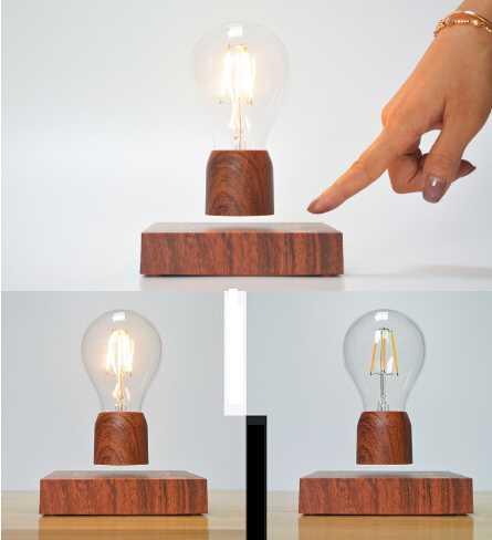 Magnetic Levitation Bulb Light