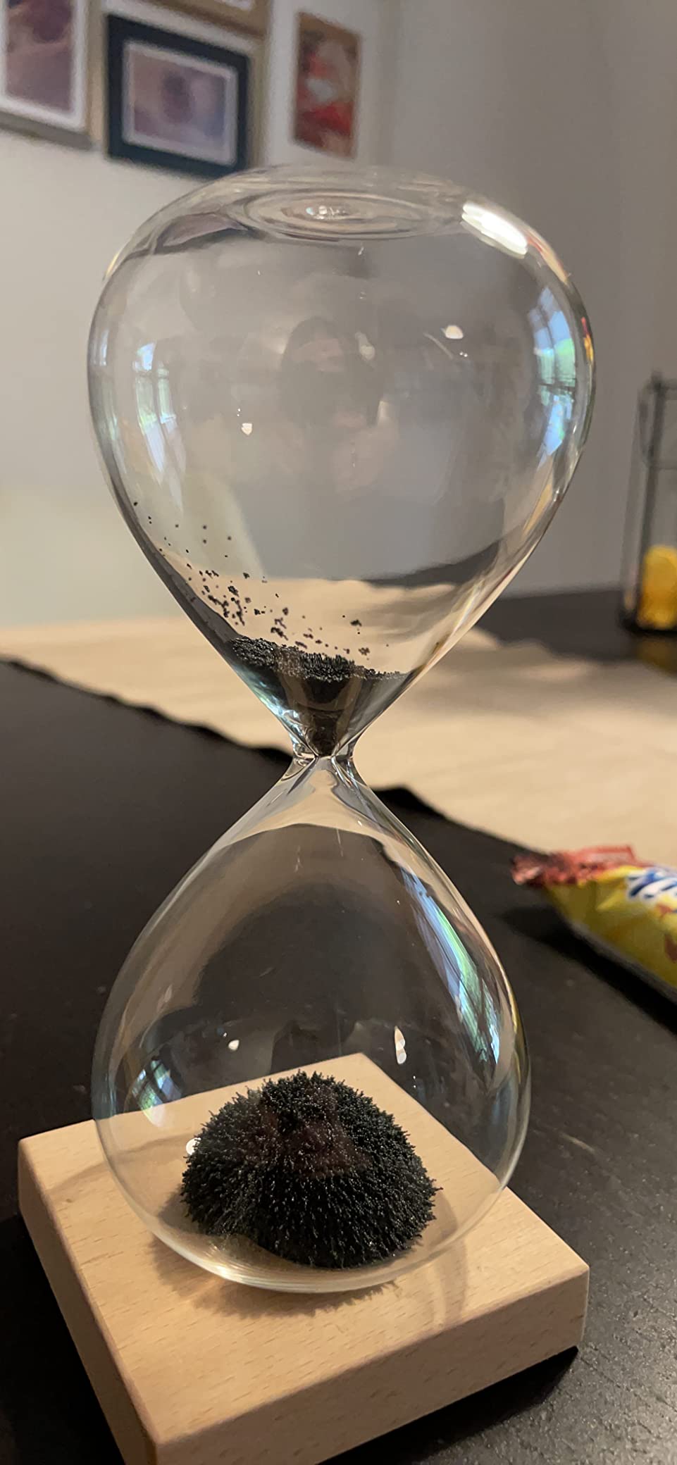 Magnetic Sand Hourglass photo review