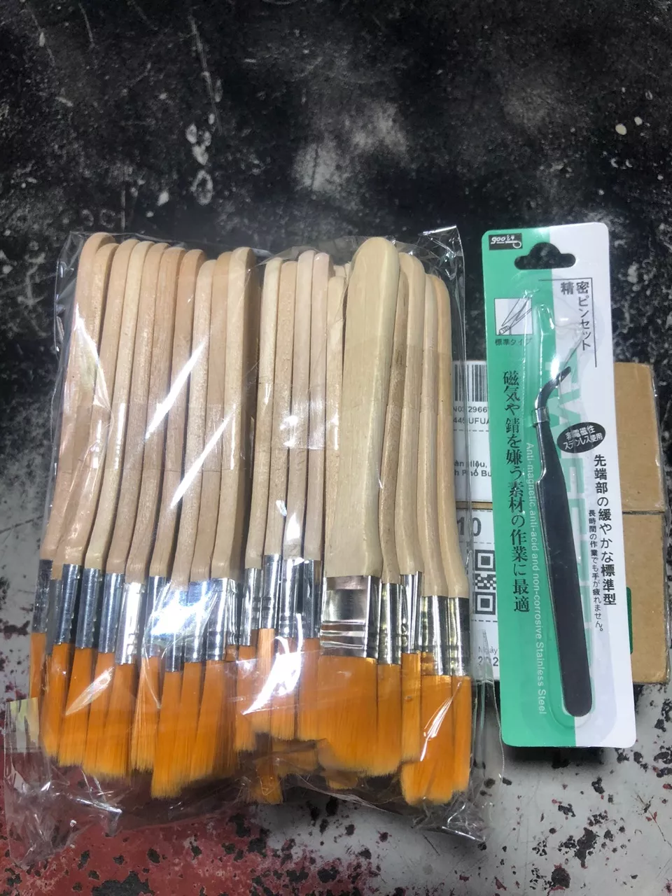 Convenient Specialized Nylon Art Brush Set photo review