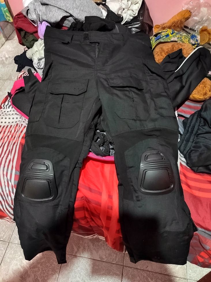 Men'S Pants Military Hunting Pants With Knee Pads photo review