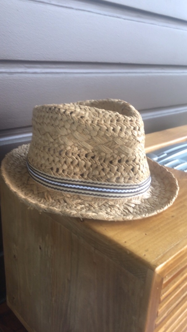 Mens Straw Fedora Hat Vintage Panama Hat photo review