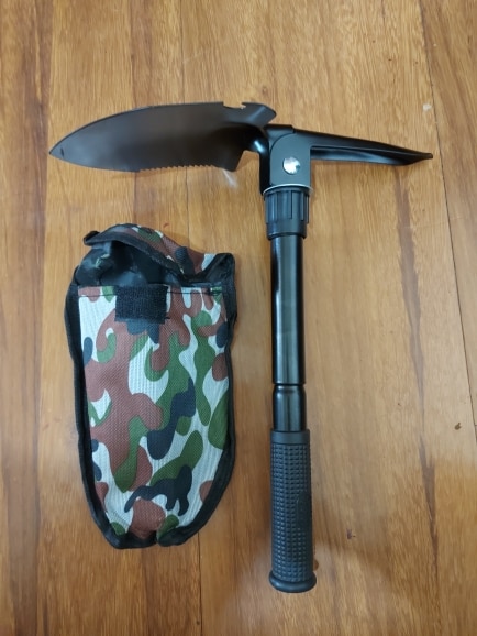 Metal Detector Supporting Tools Gold Finder Shovel Military Folding Shovel Spade Emergency Garden Camping Tool Outdoor photo review