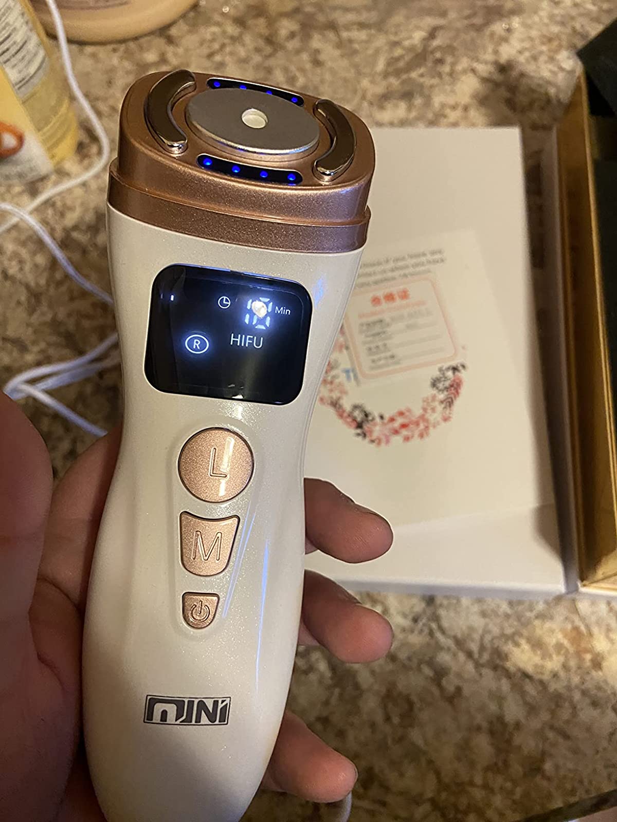 Convenient Mini Skin Tightening Massager photo review