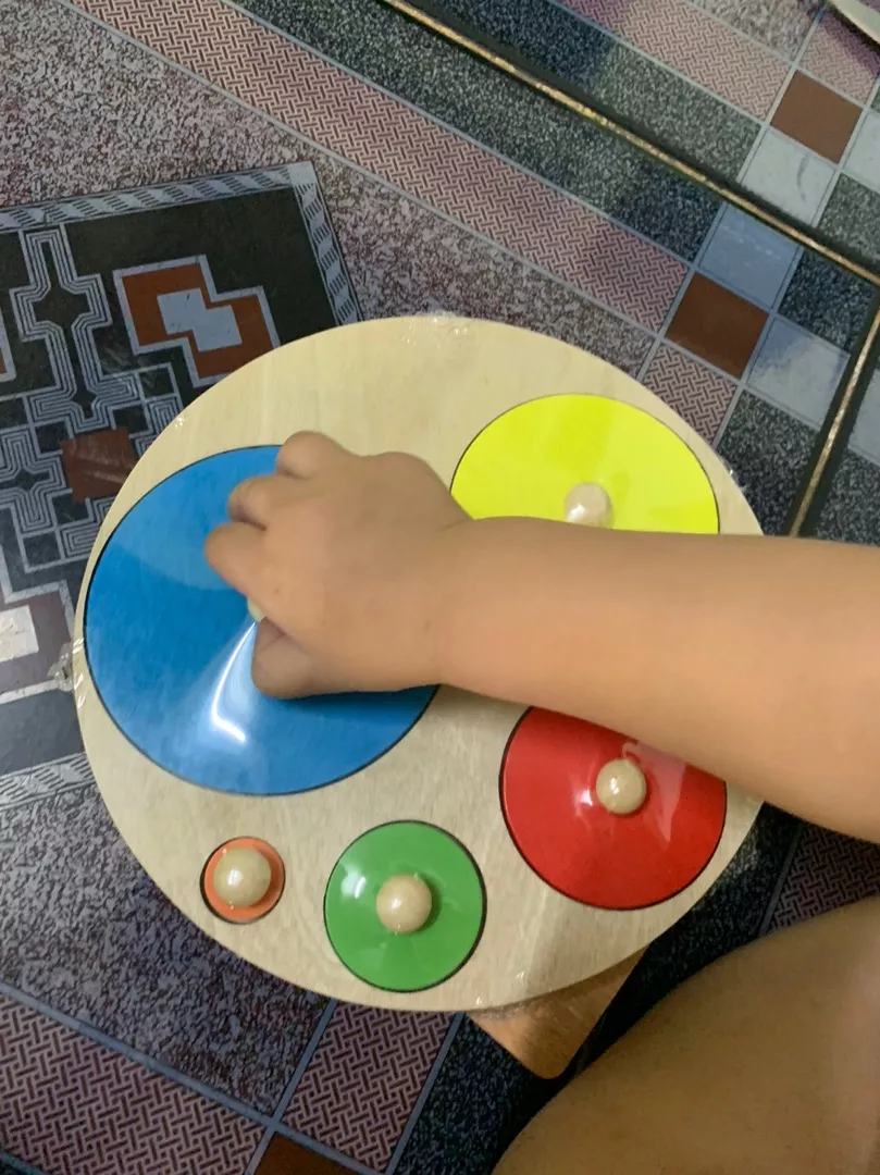 Cubic Knob Table for Baby's Thinking Development photo review