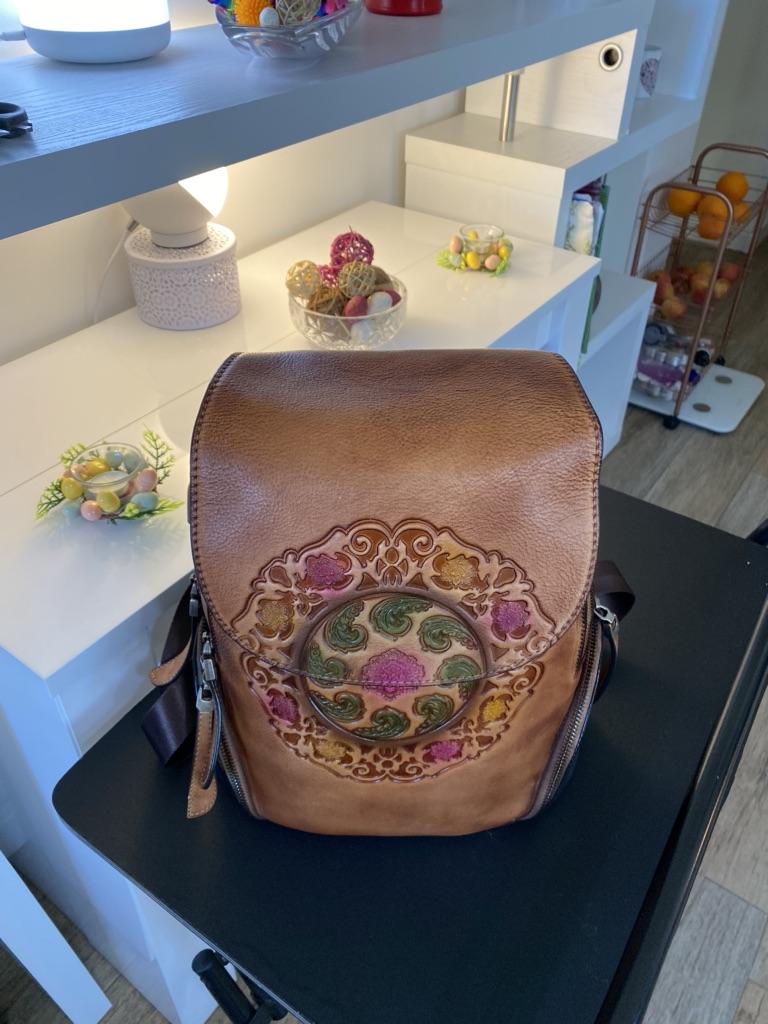 Chinese Style Fashion Backpacks For Women photo review