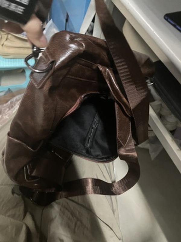 Ladies Genuine Leather Anti-Theft Travel Backpack photo review