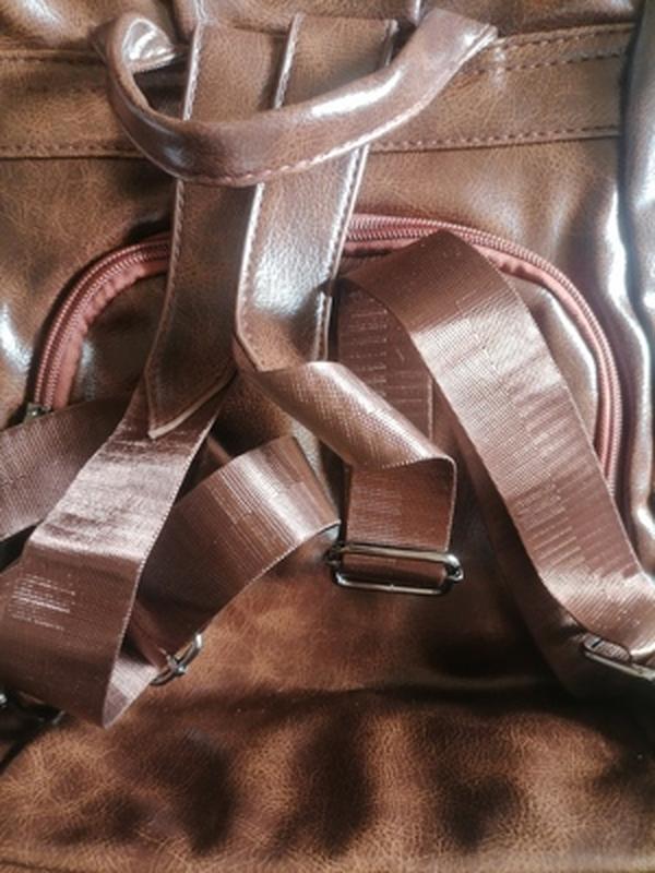 Ladies Genuine Leather Anti-Theft Travel Backpack photo review