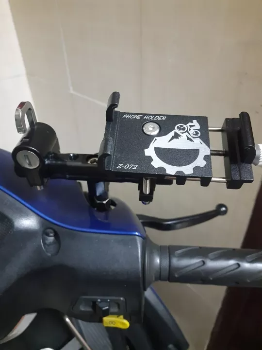 Motorcycle Phone Mount Clip Stand Mount photo review