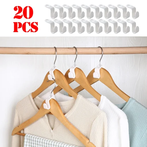 Multi-Function Space-Saving Clothes Hanger Rack for Wardrobe