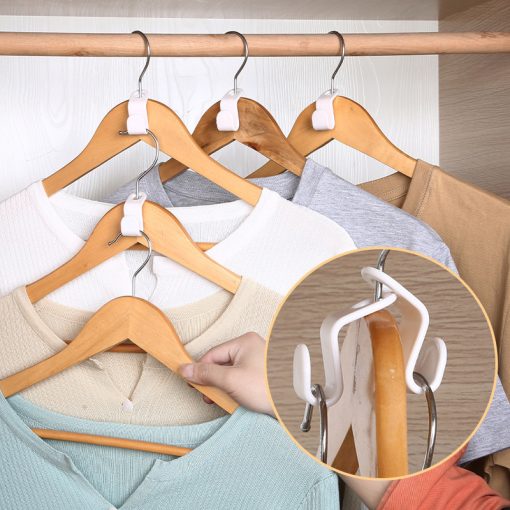 Multi-Function Space-Saving Clothes Hanger Rack for Wardrobe