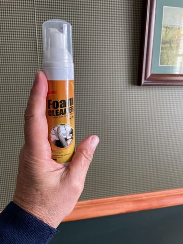 Multi-Purpose Foam Cleaner for Car Interior Ceiling, Seat, and Spot Cleaning photo review