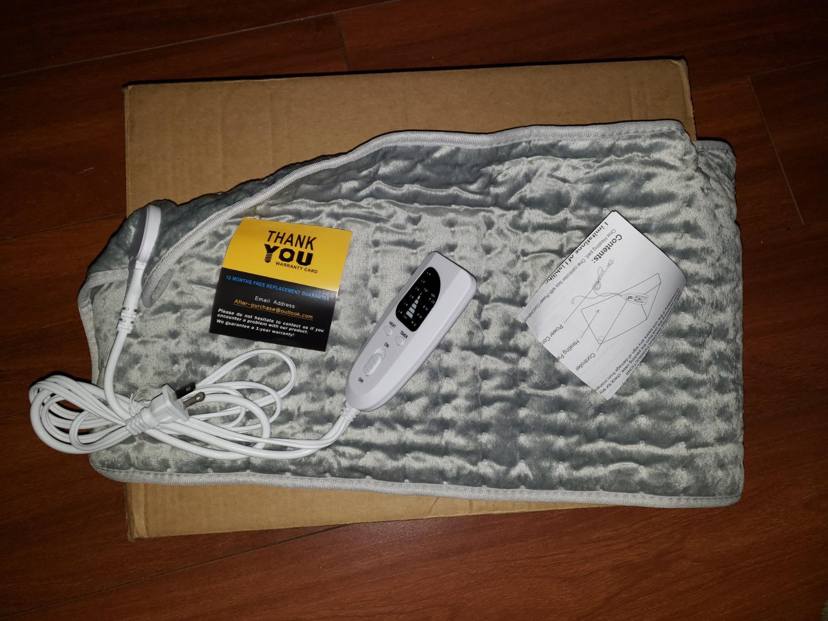 Neck & Back Electric Blanket photo review