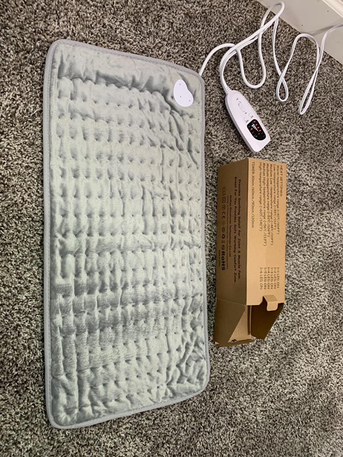 Neck & Back Electric Blanket photo review