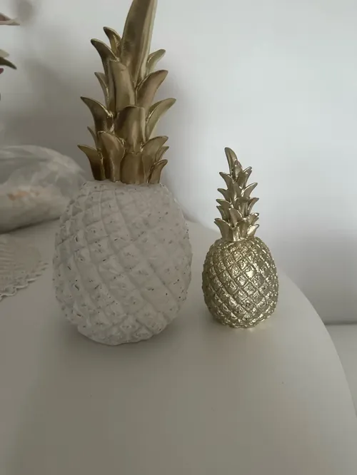 Nordic Gold Pineapple Home Decor For Living Room Wine Cabinet Window Table photo review