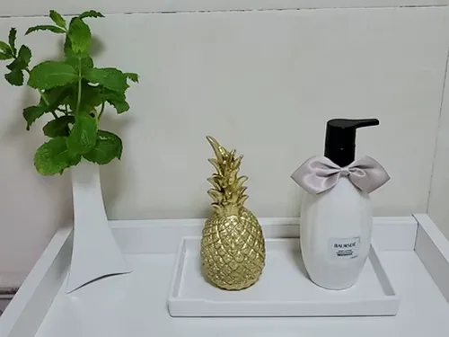 Nordic Gold Pineapple Home Decor For Living Room Wine Cabinet Window Table photo review