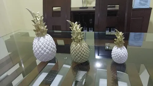 Nordic Gold Pineapple Home Decor For Living Room Wine Cabinet Window Table photo review