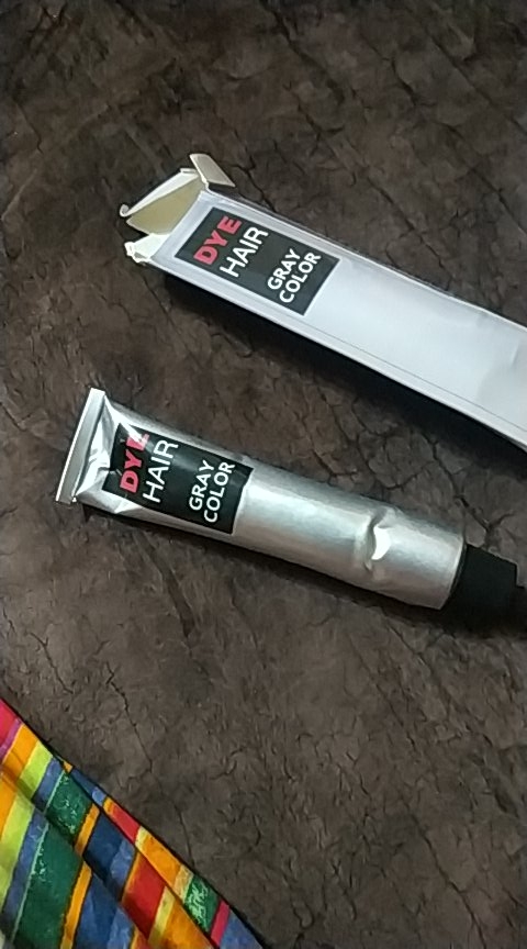 Nourishing Gray Hair Dye Cream photo review