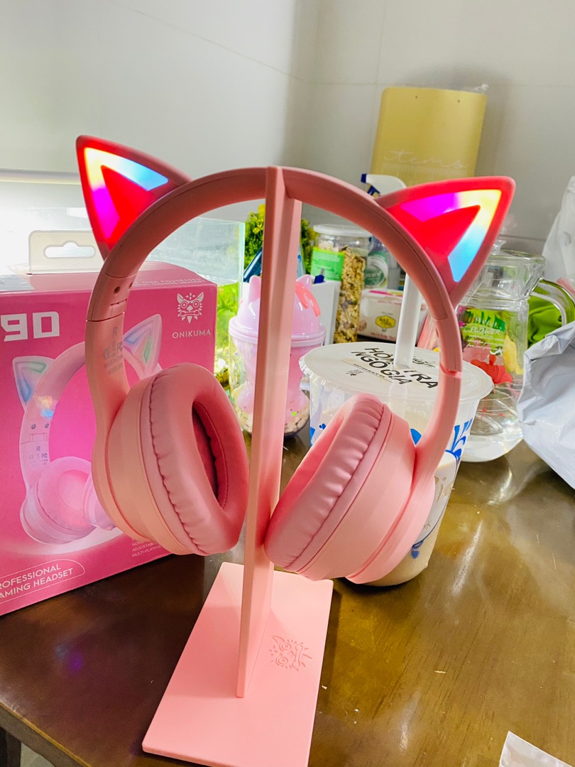 Onikuma K15 - Pink Gaming Headset For Ps4, Xbox And Nintendo Switch photo review