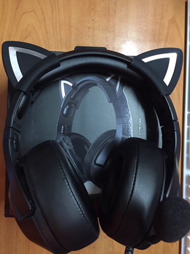 Onikuma K9 - Cat Ear Gaming Headset For Ps4 photo review