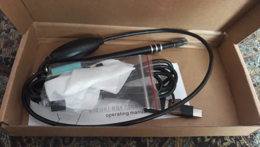 Visual Otoscope Usb Three-In-One Ear Canal Endoscope photo review