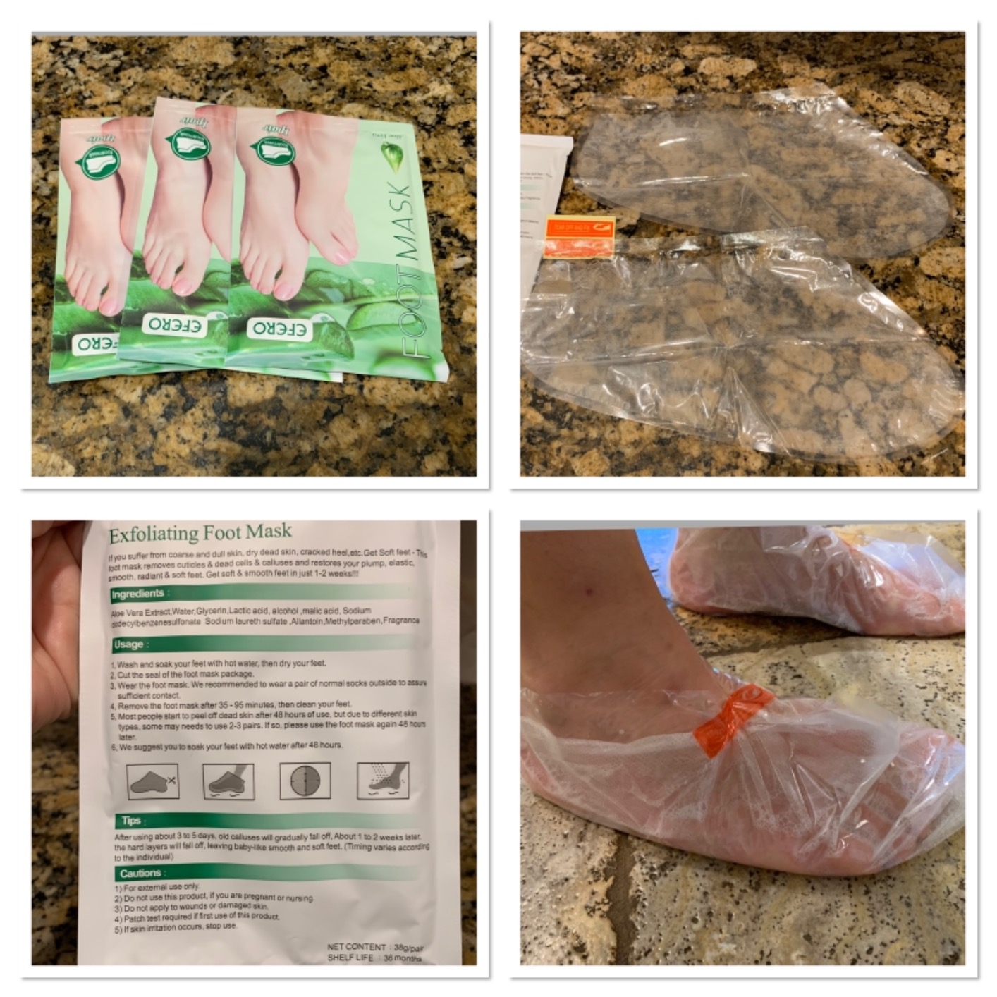 Original Baby Foot Peel Exfoliating photo review