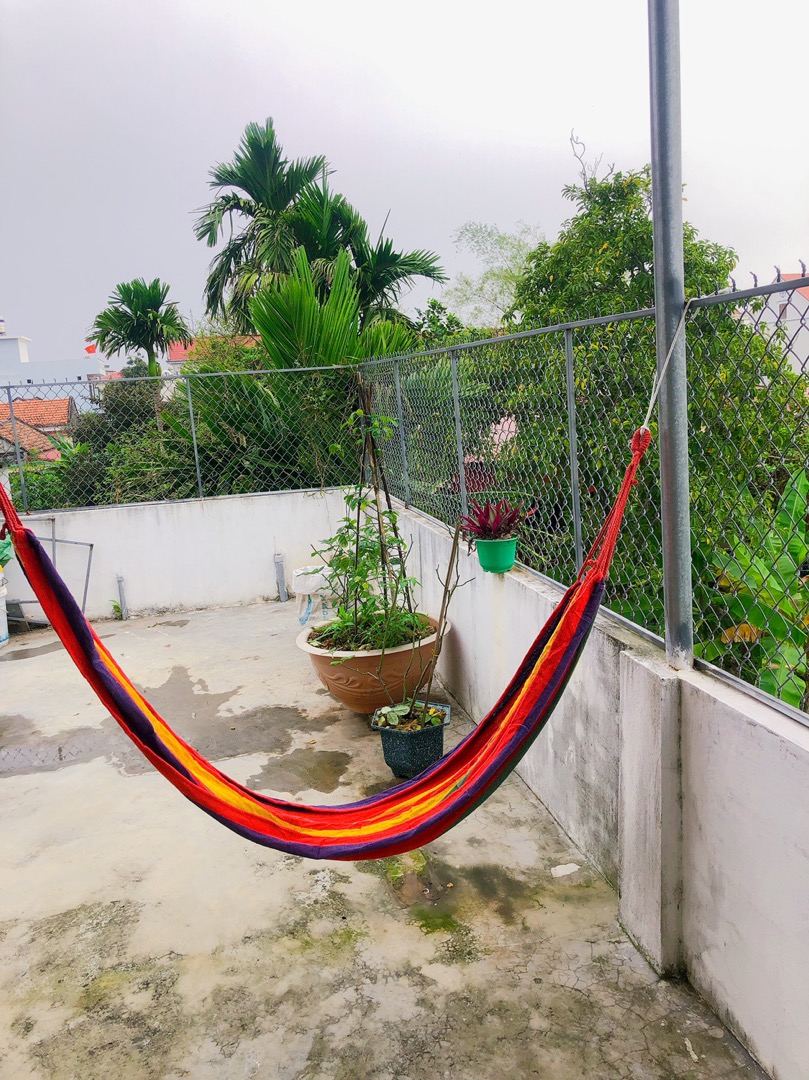 Outdoor Hammock Stand Swing With Wooden Curved Arc photo review