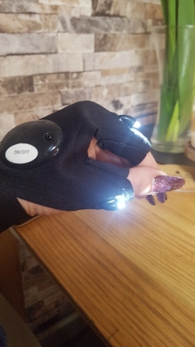 Outdoor Led Flashlight Glove photo review