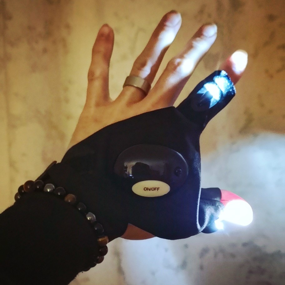 Outdoor Led Flashlight Glove photo review